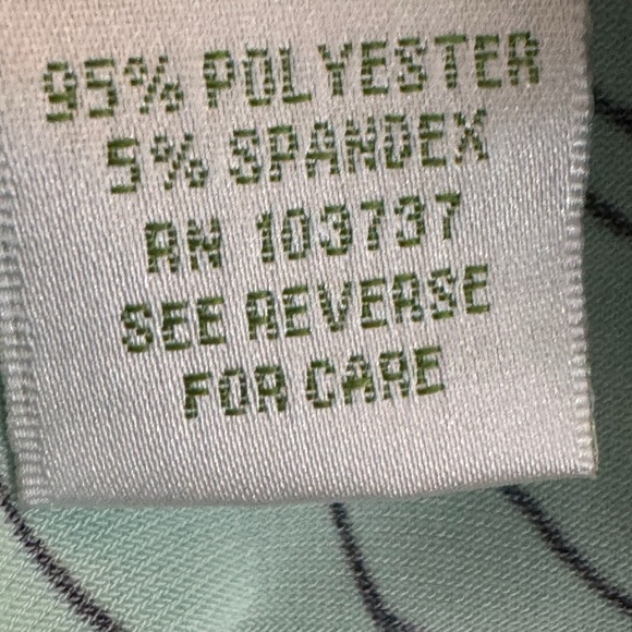 DONNA MORGAN Women’s Size 4 Floral Dress Short Sleeve Mini Ruffle Hem Green - Picture 8 of 13